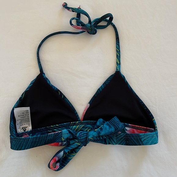 Reef Hawaiian Palm Print Bikini, Size 7 - Picture 5 of 6